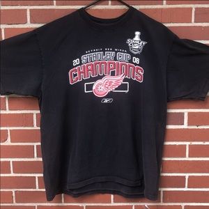 2008 Reebok Stanley cup championship shirt